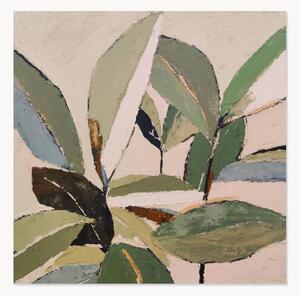 Quadro su tela dipinto a mano Foliage