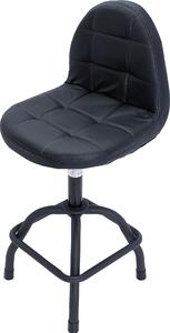 Sedia girevole BGS Workshop con schienale regolabile in altezza - 70146