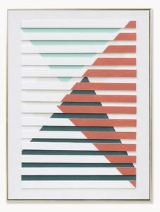 Quadro su tela dipinto a mano Bauhaus
