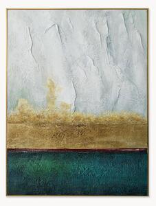 Quadro su tela dipinto a mano The Line