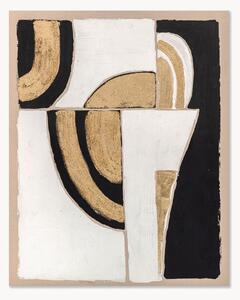 Quadro su tela dipinto a mano Black and Gold