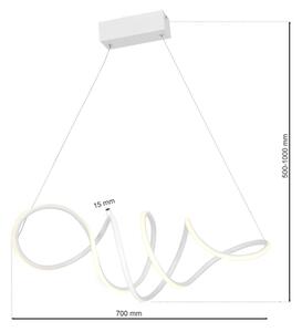 Lampadario LED a sospensione con filo LOCA LED/50W/230V