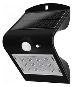 Applique a LED solare con sensore LED/1.5W/3,7V IP65 nero