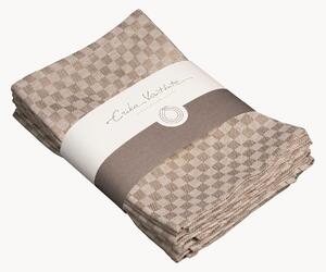 Set di 6 tovaglioli Chessboard