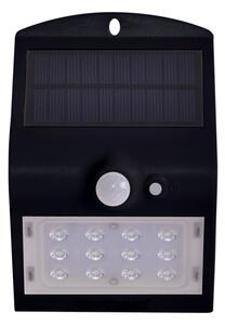 Applique a LED solare con sensore LED/1.5W/3,7V IP65 nero