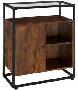 Tectake 404688 cassettone conventry 70x38x80,5cm - industriale scuro