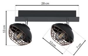 Luce Spot LOGAN 2xE14/40W/230V