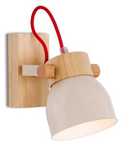 Luce Spot da parete VIANA 1xE27/60W/230V