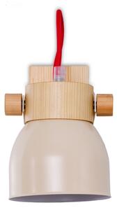 Luce Spot da parete VIANA 1xE27/60W/230V
