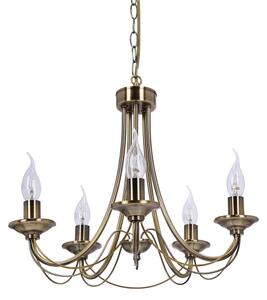 Lampadario a sospensione con catena MUZA 5xE14/40W/230V
