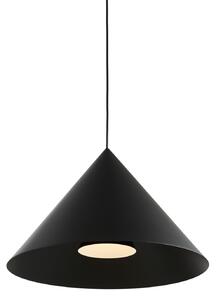 Lampada a sospensione LOOM DESIGN, Hanzu, dimmerabile, Nero, Soggiorno, Alluminio, Moderno