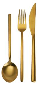 Servizio 30 pz moka Due Ice Oro in Acciaio Inossidabile, colore Oro Satinato, Lavorazione della supperficie con impiantazione di Titanio PVD
