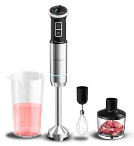 Cecotec Frullatore ad immersione Potenza 1100W con Lame in Titanio e Turbo colore Nero/Inox Power Neutron Cream&Crush - 03912