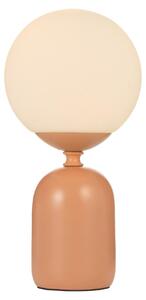 Lampada da tavolo Paulmann Glowing Charm, attacco E14, massimo 20W, colore: ruggine, bianco