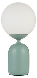 Lampada da tavolo Paulmann Glowing Charm, attacco E14, massimo 20W, verde, bianco