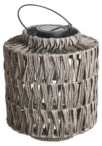 Paulmann, lanterna solare "Sunshine Twinkle", 2700K, 7 lumen, 0,1W, colore grigio