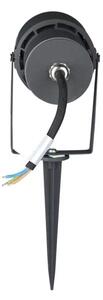 Lampada LED da esterno LED/12W/100-240V IP65 grigio - vetro verde