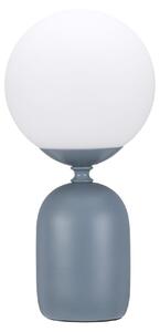 Lampada da tavolo Paulmann Glowing Charm, attacco E14, massimo 20W, colore grigio pietra, bianco