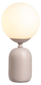 Lampada da tavolo Paulmann, modello Glowing Charm, attacco E14, massimo 20W, colore grigio caldo, bianco