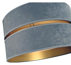 Duolla - Lampadario a sospensione con filo DUO 1xE27/15W/230V diametro 40 cm grigio