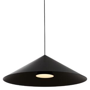 Lampada a sospensione LOOM DESIGN, Hanzu, dimmerabile, Nero, Soggiorno, Alluminio, Moderno