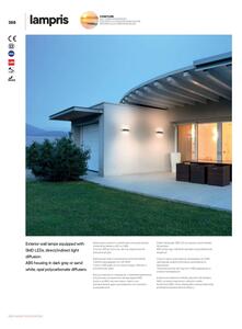 Redo 90153 - Applique da esterno LED LAMPRIS LED/9W/230V IP65