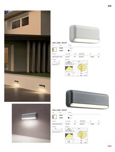 Redo 90072 - Lampada da parete per esterni SAPO LED/5W/230V IP65