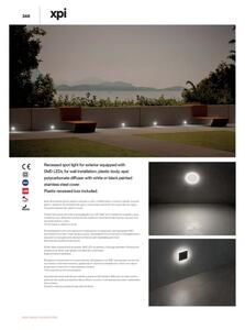 Redo 90044 - Lampada LED da incasso per esterno INCAS LED/2,3W/230V IP65
