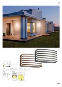 Redo 90038 - Applique LED per esterni SEBRA LED/15W/230V IP54