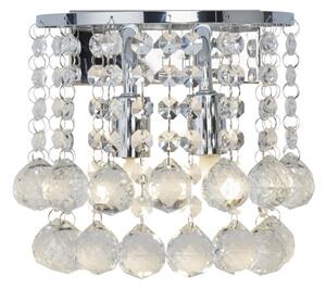Searchlight 2402-2CC - Applique di cristallo HANNA 2xG9/33W/230V