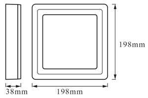 Ledvance - Plafoniera LED RGB dimmerabile LED/19W/230V + TC