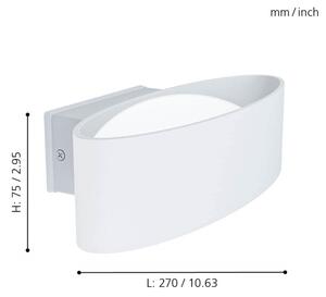 Eglo 98709 - Applique a LED da esterno CHINOA LED/10W/230V IP44