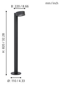Eglo 98739 - Lampada LED da esterno PALOSCO LED/6W/230V IP44