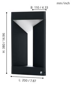 Eglo 98749 - Lampada da esterno a LED NEMBRO LED/10W/230V IP54