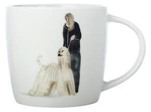 Tazza bianca in porcellana 400 ml Best Furry Friends – Maxwell & Williams