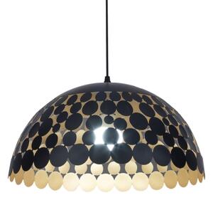 Lampadario a sospensione con filo LISA BLACK 1xE27/60W/230V