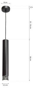 Lampadario a sospensione con filo DANI 1xGU10/8W/230V