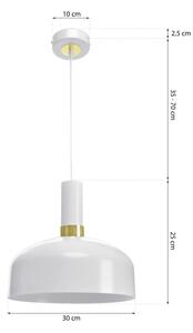 Lampadario su fune MALMO 1xE27/60W/230V