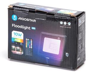 Aigostar - LED RGBW Proiettore LED/10W/230V IP65 + Telecomando
