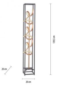 Paul Neuhaus 415-18 - Lampada da terra LED dimmerabile SELINA 3xLED/10,2W/230V