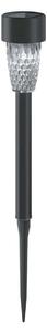 Aigostar - Lampada solare LED LED/0,006W/1,2V 29,7 cm nero 6500K IP44