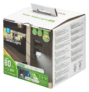 Aigostar - Applique a LED solare con sensore LED/0,64W/3,7V 6500K IP44