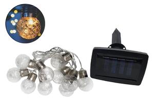 Catena solare a LED per esterni 10xLED/1,2V 300 mAh 2,2 m IP44
