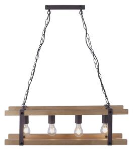 Leuchten Direkt 15684-79 - Lampadario a sospensione con catena EDITH 4xE27/60W/230V