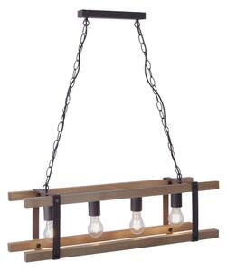 Leuchten Direkt 15684-79 - Lampadario a sospensione con catena EDITH 4xE27/60W/230V