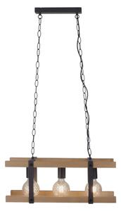 Leuchten Direkt 15683-79 - Lampadario a sospensione con catena EDITH 3xE27/60W/230V