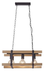 Leuchten Direkt 15683-79 - Lampadario a sospensione con catena EDITH 3xE27/60W/230V