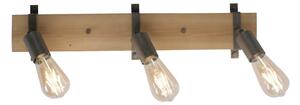 Leuchten Direkt 13473-79 - Luce Spot da parete SLAT 3xE27/40W/230V