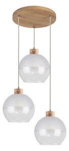 Spot-Light 1860374R - Lampadario a sospensione con filo LINEA 3xE27/60W/230V