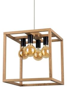 Spot-Light 61540474 - Lampadario a sospensione con filo KAGO 4xE27/60W/230V